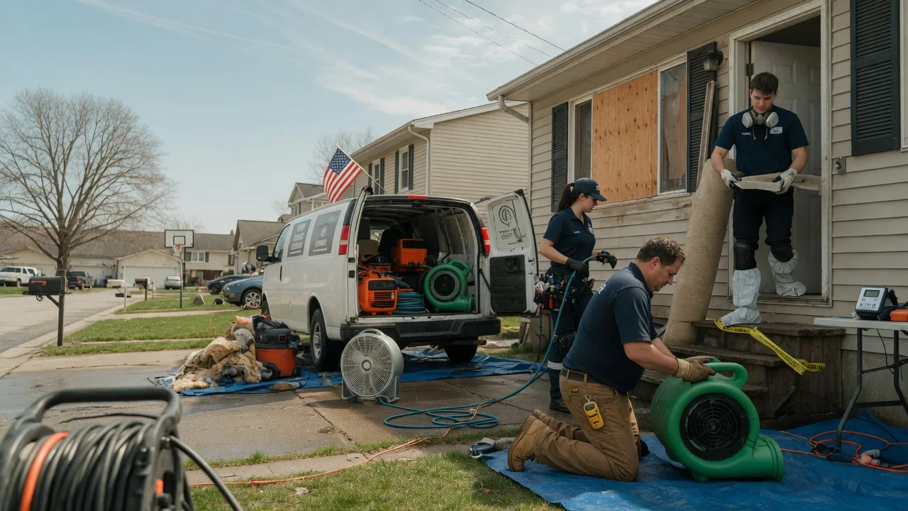 Water Damage Restoration in Nauvoo, IL near me